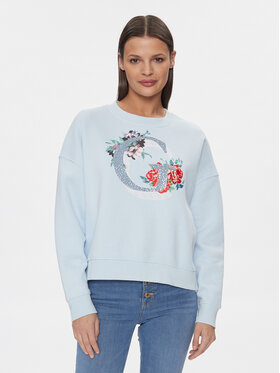 Guess Guess Світшот W4RQ11 K9Z21 Блакитний