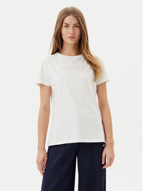 Guess Guess T-shirt BRIANA SS V3BI11 J1314 Bijela Active Fit