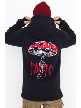 Palto Palto Bluza Mushroom Czarny Comfort Fit