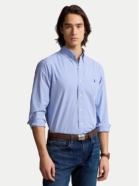 Polo Ralph Lauren Polo Ralph Lauren Cămașă 710928255004 Albastru celest Custom Fit