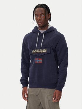 Napapijri Napapijri Bluza Burgee Wint 4 NP0A892T Granatowy Regular Fit