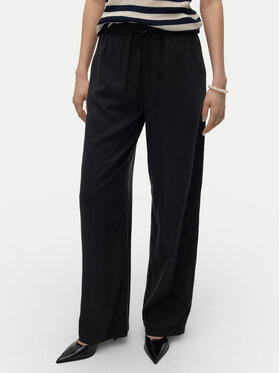 Vero Moda Vero Moda Szövet nadrág Bree 10304898 Fekete Loose Fit