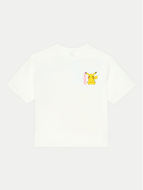 NAME IT NAME IT T-shirt 13238555 Bianco Relaxed Fit
