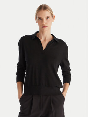 Calvin Klein Calvin Klein Sweter LV044A305G Czarny Regular Fit
