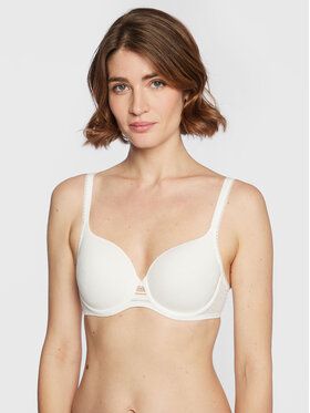 Triumph Triumph Biustonosz z fiszbiną Wild Rose Sensation 10205990 Biały