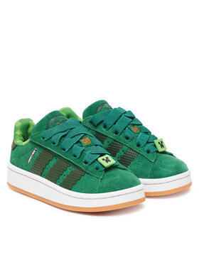 adidas adidas Sneakers Campus 00S Comfort Closure Elastic Lace X Minecraft JS3788 Grün