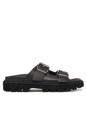 Tommy Jeans Tommy Jeans Шльопанці Double Strap Sandal EN0EN02753 Чорний