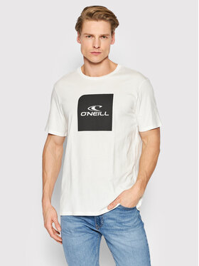 O'Neill O'Neill T-Shirt Cube N2850007 Biały Regular Fit