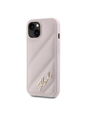 KARL LAGERFELD KARL LAGERFELD Etui na telefon Apple iPhone 15 Plus Różowy