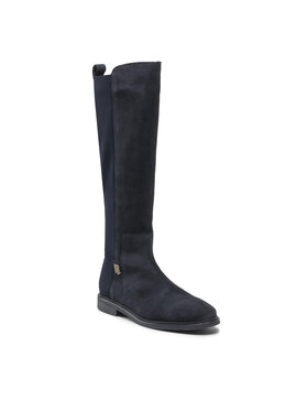 Tommy Hilfiger Tommy Hilfiger Офицерки Th Essentials Longboot FW0FW07050 Тъмносин