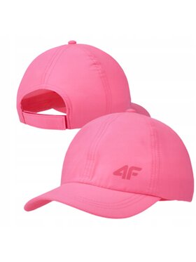 4F 4F Czapka z daszkiem 4FJWSS24ACABF245-64S Różowy