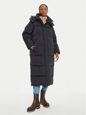 Woolrich Woolrich Vatovaná bunda Aurora CFWWOU0698FRUT1148 Čierna Regular Fit