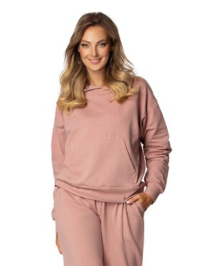 DKaren Sport DKaren Sport Bluza DK-K-B8 Różowy Regular Fit