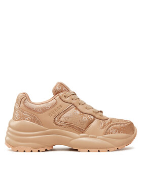 Guess Guess Сникърси Samnie FLFSAM FAL12 Бежов