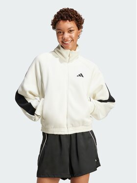 adidas adidas Bluza Stadium Biały Loose Fit