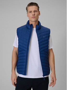 4F 4F Gilet 4FWSS26TVJAM345-31S Blu Regular Fit