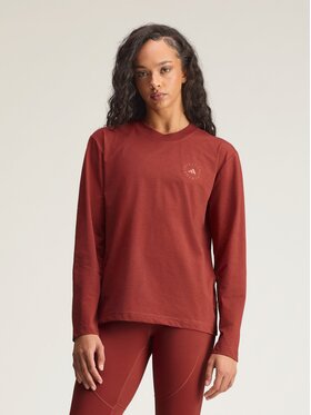 adidas by Stella McCartney adidas by Stella McCartney Bluzka by Stella McCartney Czerwony Loose Fit