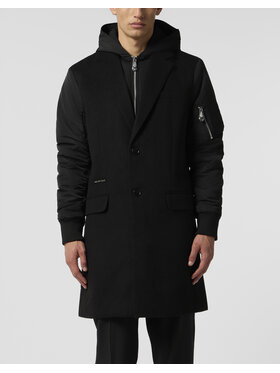 PHILIPP PLEIN PHILIPP PLEIN Cappotto invernale 28625 Nero Regular Fit