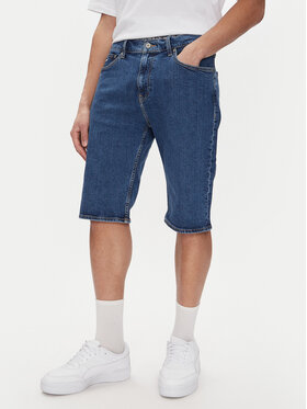 Tommy Jeans Tommy Jeans Džínsové šortky Ryan DM0DM21851 Modrá Slim Fit