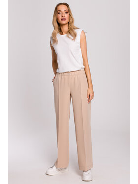 Made of Emotion Made of Emotion Pantaloni da donna M570 Beige