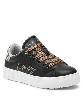 Tommy Hilfiger Tommy Hilfiger Sneakers Low Cut Lace Up Sneaker T3A4-31164-1242 M Negru
