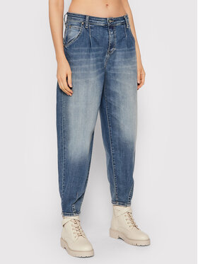 Please Please Jeans P0MMBQ2W4L Blu scuro Relaxed Fit