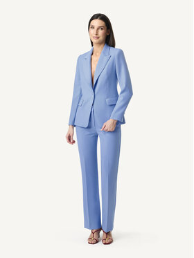 KMX KMX Spodnie materiałowe 800700015 Niebieski Straight Fit