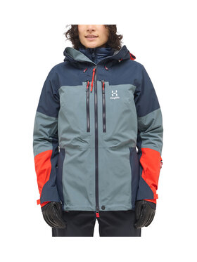 Haglöfs Haglöfs Kurtka przeciwdeszczowa Spitz GTX Pro Jacket Women Niebieski Regular Fit