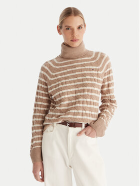 Tommy Hilfiger Tommy Hilfiger Dolcevita WW0WW46791 Beige Regular Fit