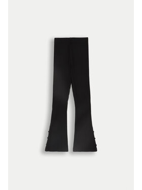 Coccodrillo Coccodrillo Kalhoty z materiálu ZC4122103CGJ Černá Regular Fit