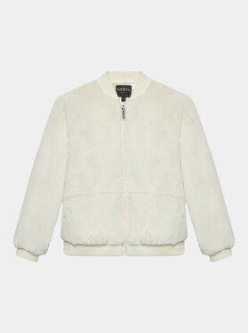 Guess Guess Bundy bomber J3BL13 WCFX0 Écru Regular Fit