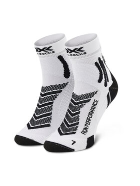 X-Socks X-Socks Skarpety Wysokie Męskie Run Performance XSRS15S19U Biały