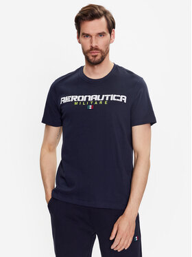 Aeronautica Militare Aeronautica Militare Tricou 231TS2064J602 Bleumarin Regular Fit