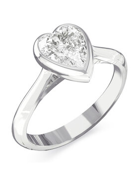 Guess Guess Pierścionek JUBR06363JWRH54 Srebrny