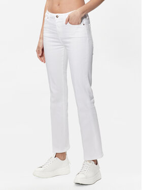 Tommy Hilfiger Tommy Hilfiger Jeansy WW0WW38164 Bílá Bootcut Fit