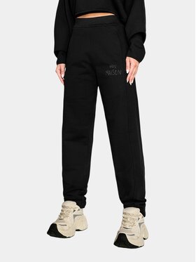 MADE BY SOCIETY MADE BY SOCIETY Spodnie materiałowe BOUND - P27522 Czarny Basic Fit