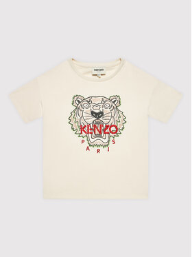 Kenzo Kids Kenzo Kids T-Shirt K15497 Beżowy Regular Fit