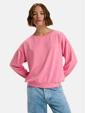 Roxy Roxy Sweatshirt Surfing By Moonlight ERJFT05008 Rosa Regular Fit