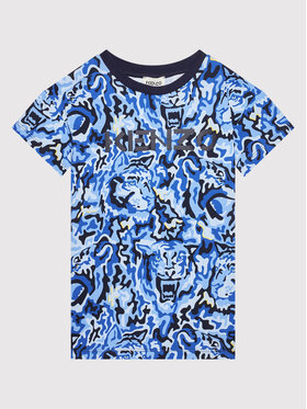 Kenzo Kids Kenzo Kids T-shirt K25191 Blu scuro Regular Fit