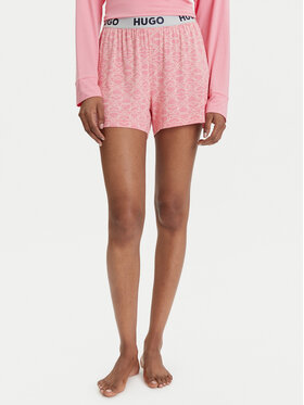 HUGO HUGO Pantaloni scurți pijama Unite 50490704 Roz Relaxed Fit