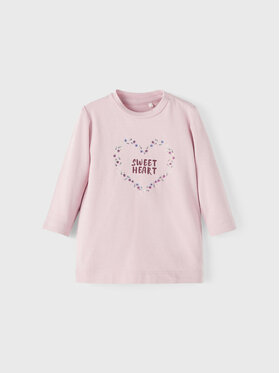 NAME IT NAME IT Bluzka 13206931 Różowy Regular Fit