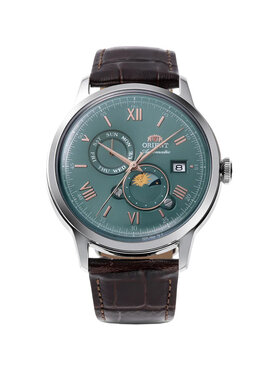 Orient Orient Zegarek RA-AK0805E30B Brązowy