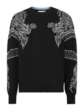 PHILIPP PLEIN PHILIPP PLEIN Longsleeve 14677 Nero Regular Fit