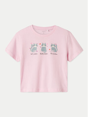 NAME IT NAME IT T-shirt Betria 13238045 Ružičasta Regular Fit