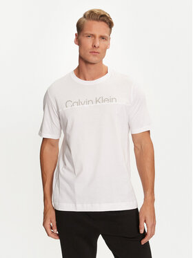 Calvin Klein Performance Calvin Klein Performance Тишърт 00GMF4K142 Бял Regular Fit