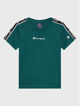Champion Champion T-krekls 306116 Zaļš Regular Fit