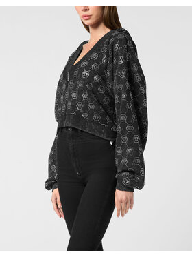 PHILIPP PLEIN PHILIPP PLEIN Felpa 26313 Nero Regular Fit