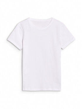 4F 4F T-Shirt NOS Biały Slim Fit