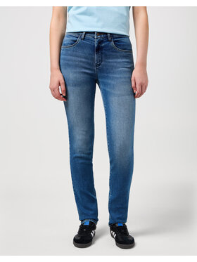 Wrangler Wrangler Jeansy SLIM Niebieski Slim Fit