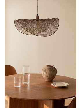 MIAhome MIAhome Lampa wisząca z drucianej siatki Garaine Beżowy